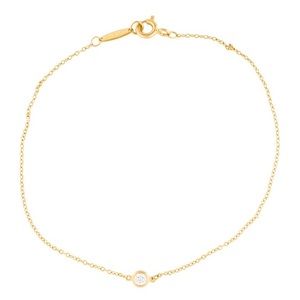 Tiffany & Co. 18K Diamond Station Bracelet